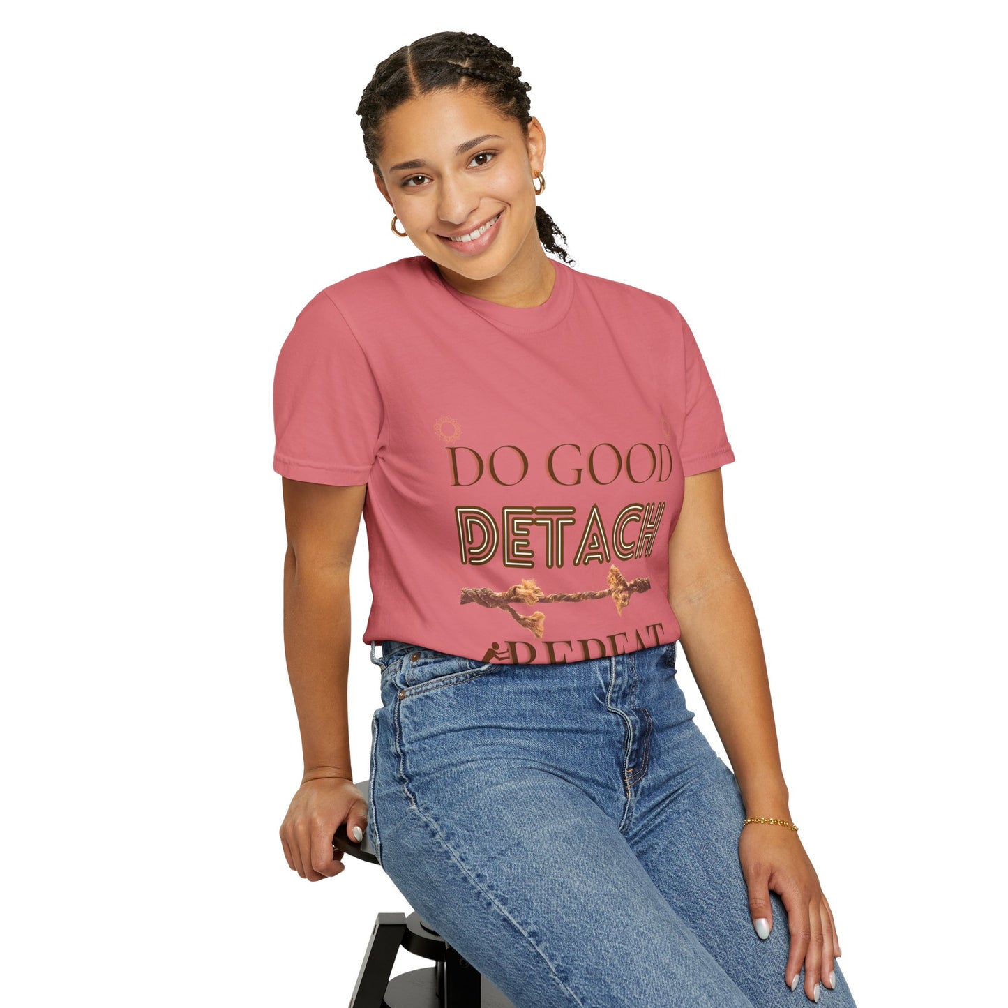 Do Good Detach Repeat – 260 GSM Premium Unisex Spiritual T-Shirt