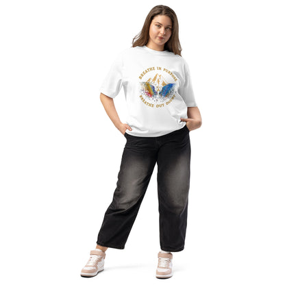 Breathe In Purpose | 260 GSM Luxury Unisex Spiritual T-Shirt – The Aum Theory