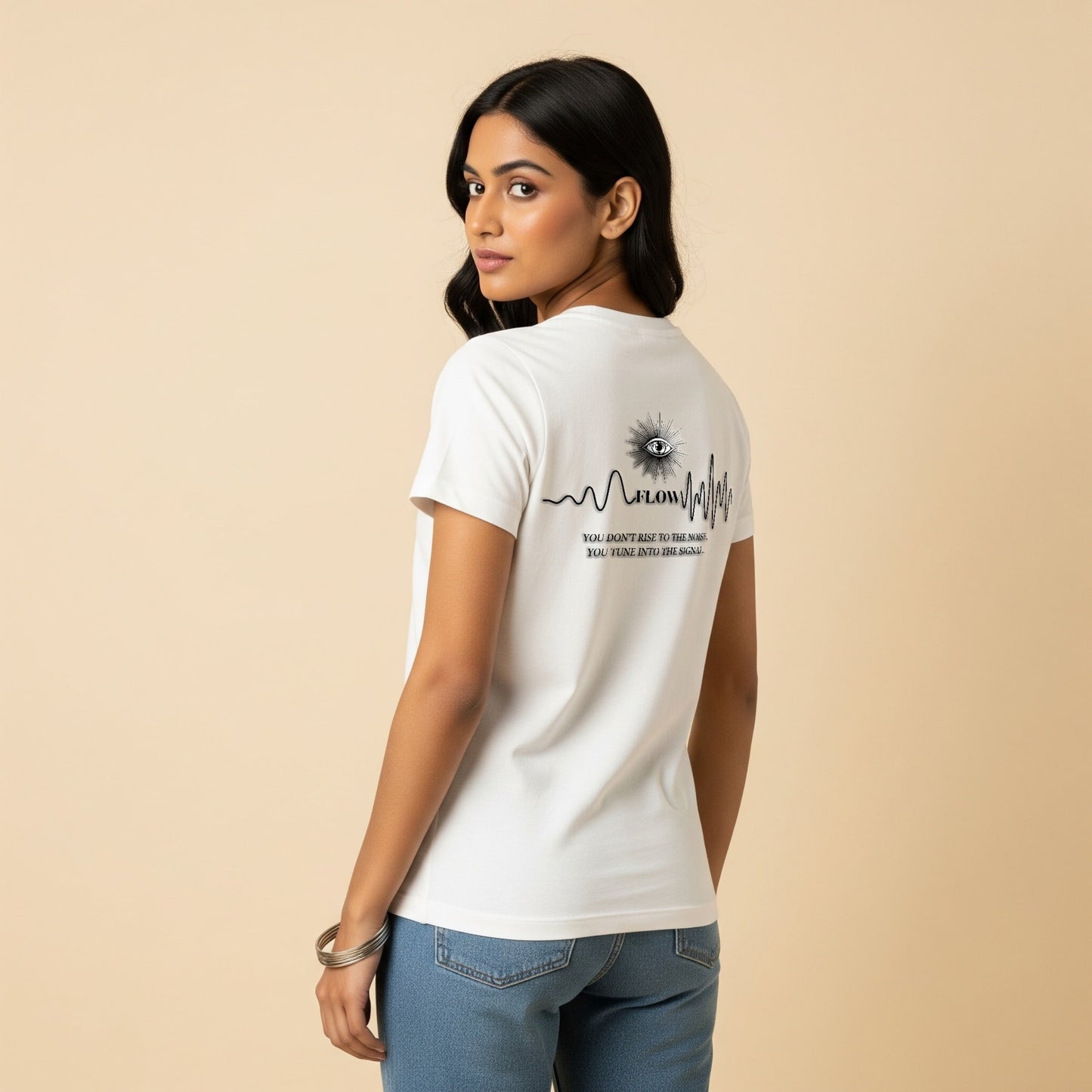 Unisex Classic Crew T-Shirt | UC21 – 200 GSM Premium Cotton | All-Seeing Eye Edition